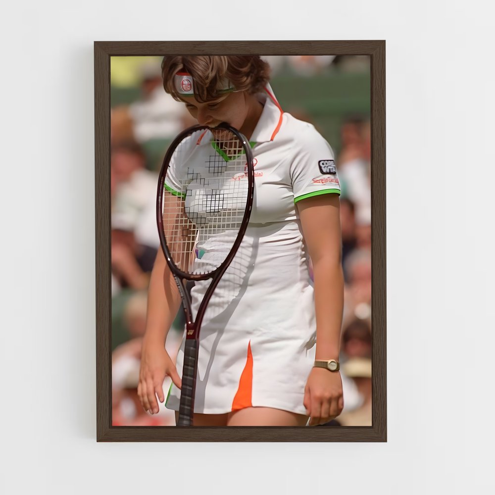 Poster Martina hingis déterminée – affiche Tennis (vue 5)